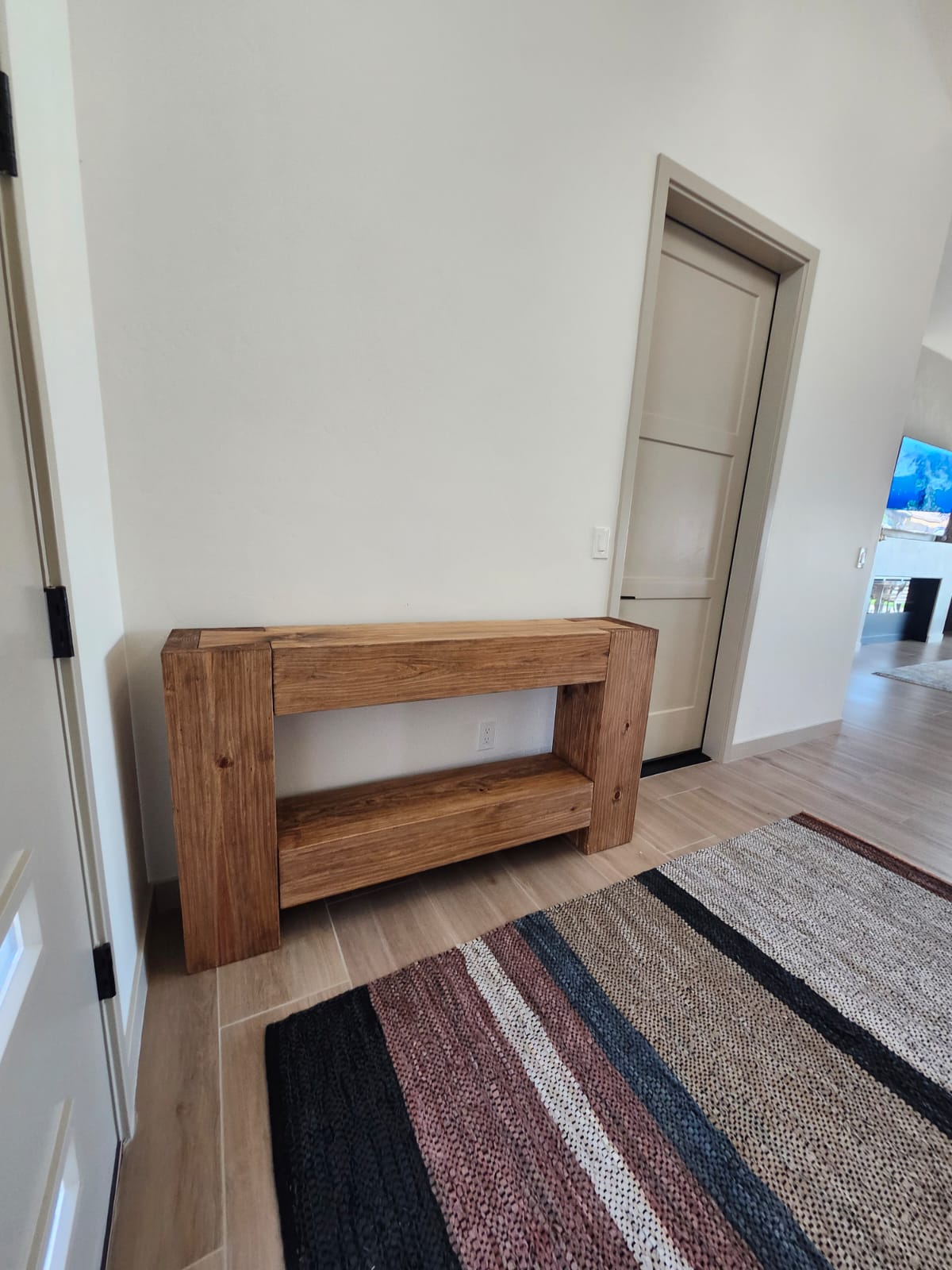 Console Table, TV Media Table, Console Table with Shelf, Sofa Table