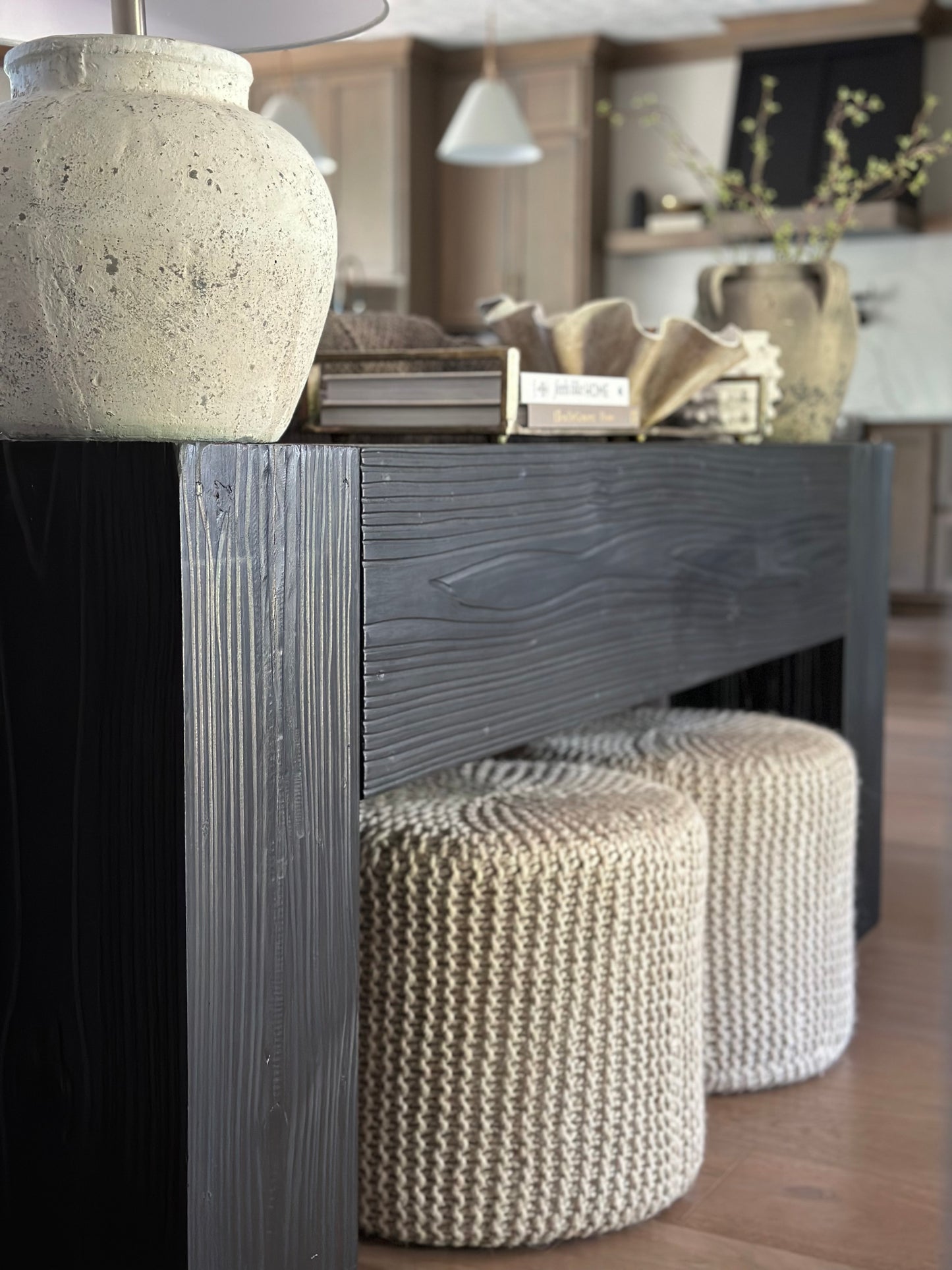 Modern Rustic Console Table Sofa Table Entryway Table