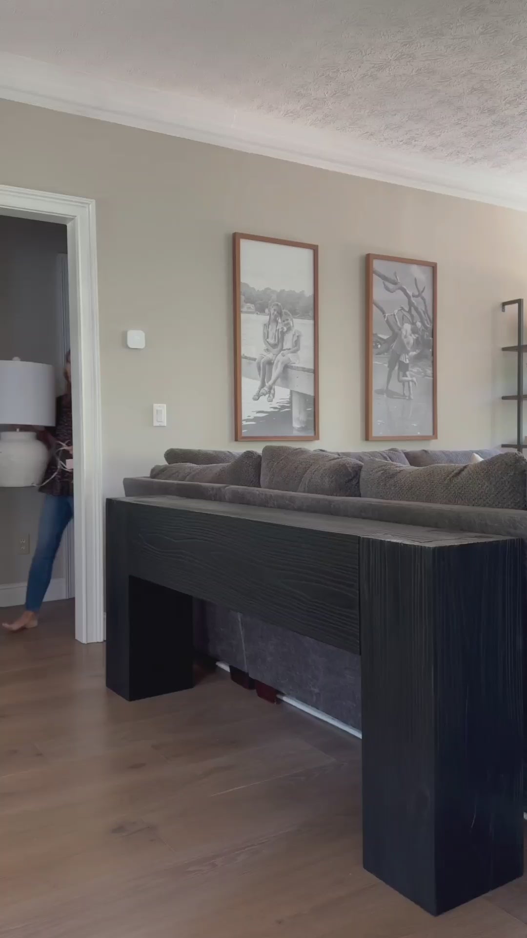 Modern Rustic Console Table Sofa Table Entryway Table