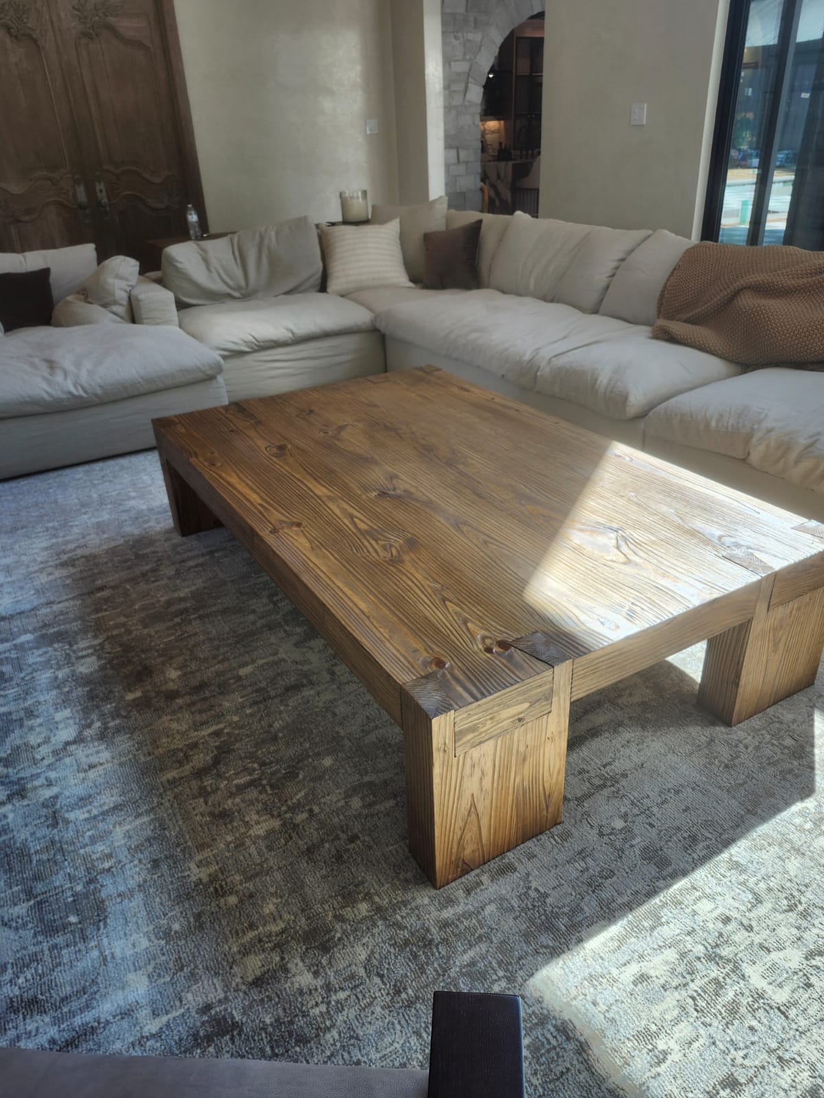 Modern Rustic Coffee Table