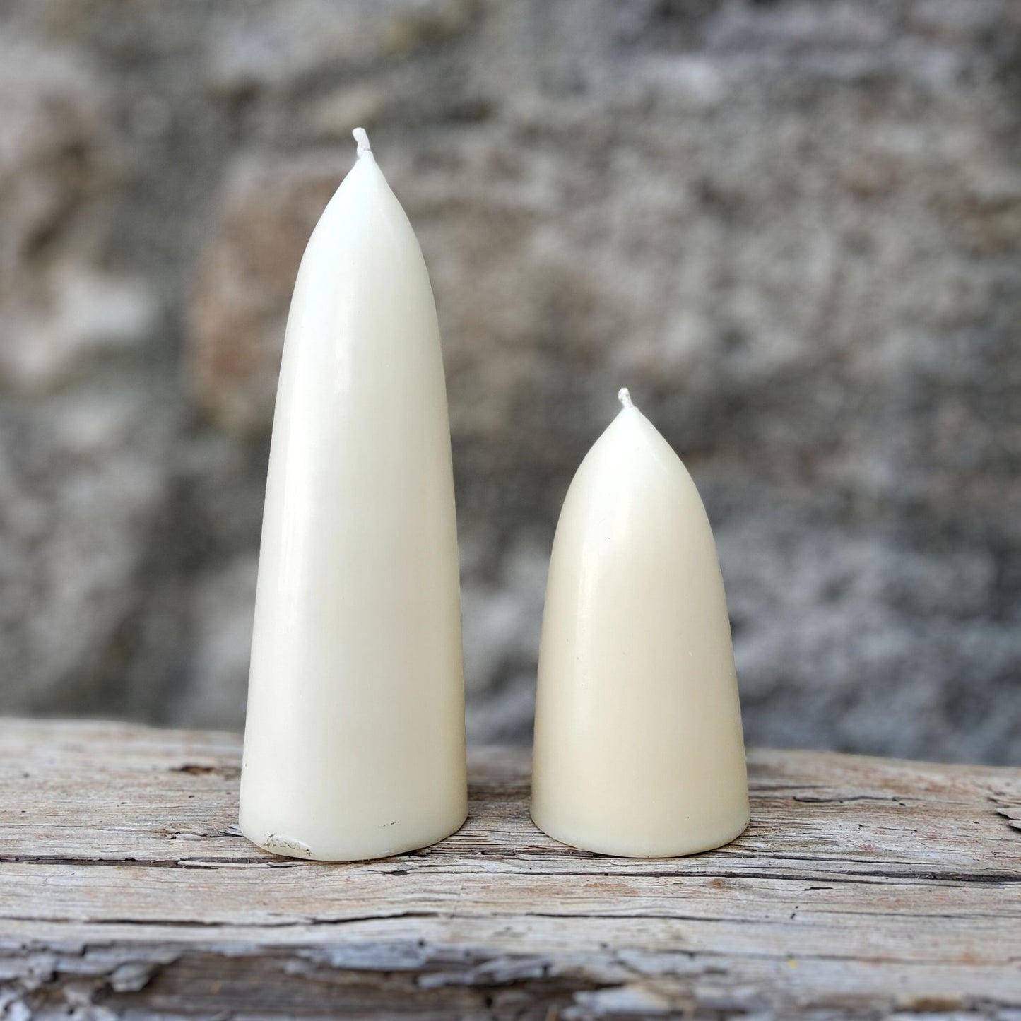 hand-poured candles, taper candles, white candles, artisan candles, minimalist décor, wedding candles, unscented candles, candle set