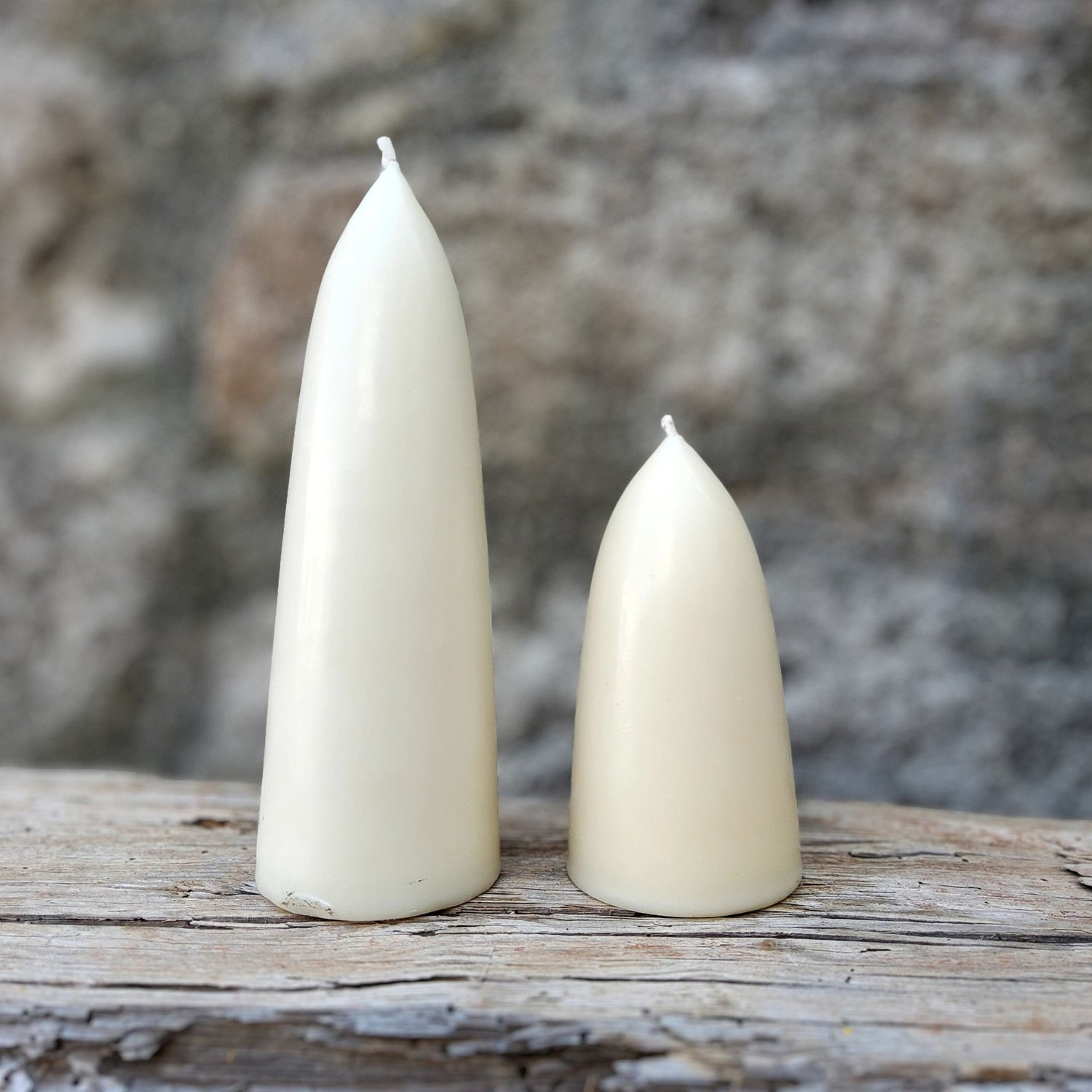 hand-poured candles, taper candles, white candles, artisan candles, minimalist décor, wedding candles, unscented candles, candle set