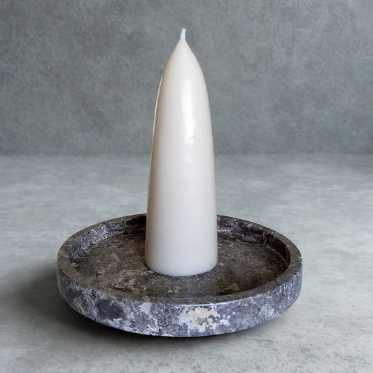 hand-poured candles, taper candles, white candles, artisan candles, minimalist décor, wedding candles, unscented candles, candle set