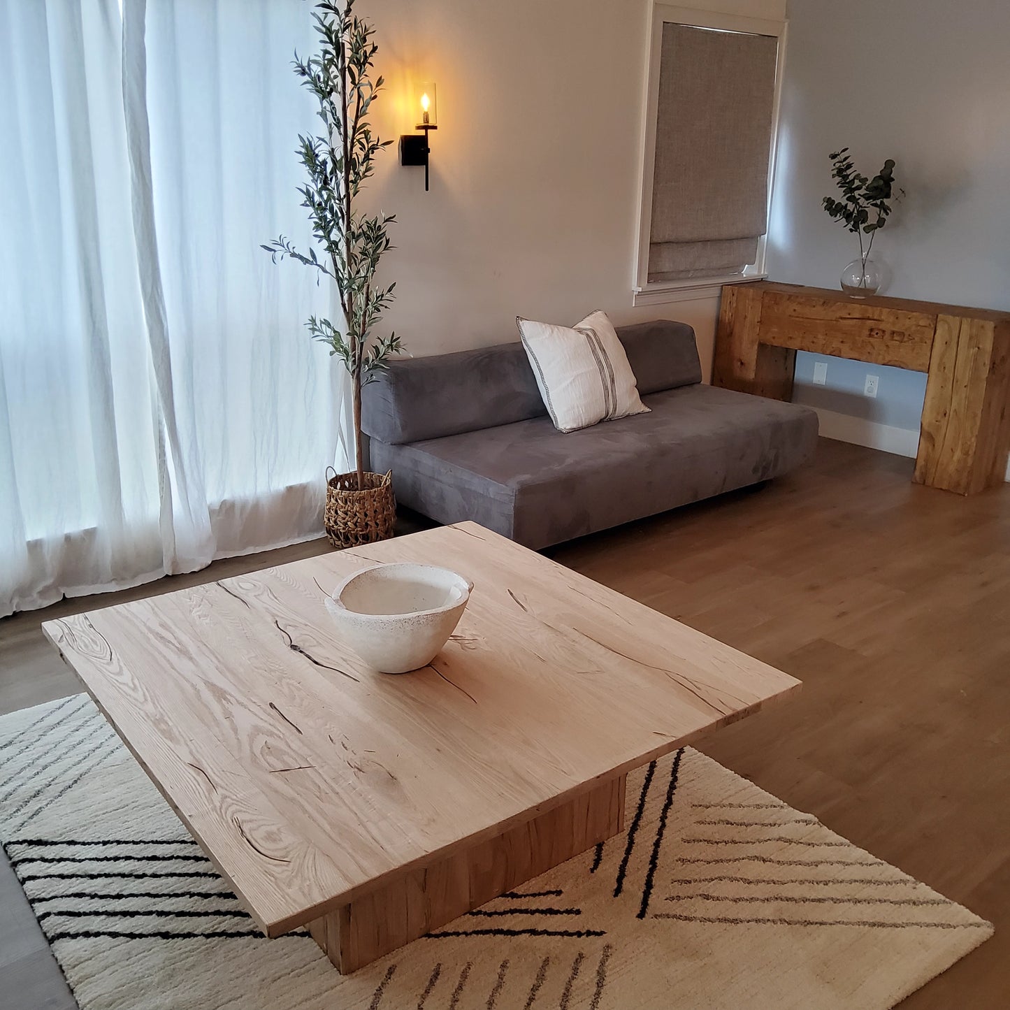 White Oak Coffee Table