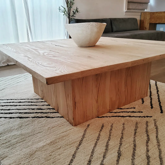 Reclaimed russian oak online coffee table